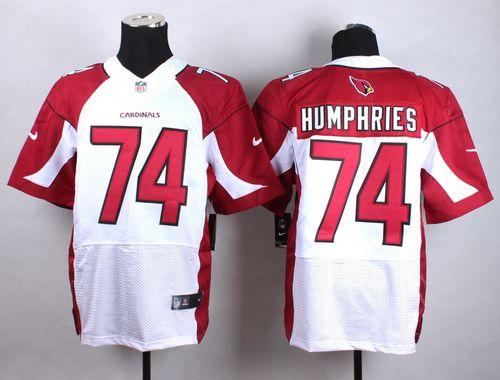 Nike Cardinals #74 D.J. Humphries White Men's Stitched NFL Vapor Untouchable Elite Jersey - Click Image to Close